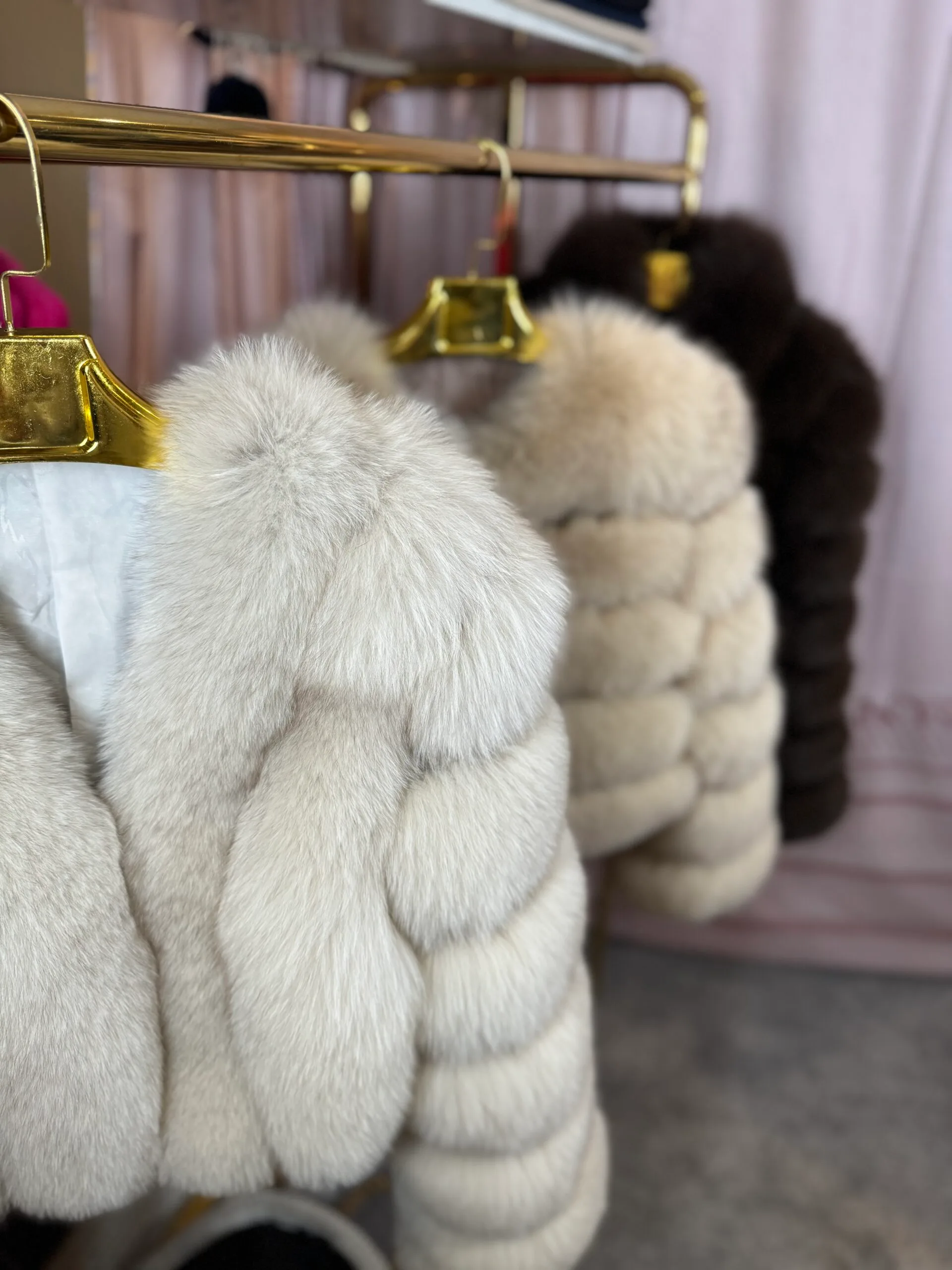 Extra Row of Fur to be added to your fox fur coat sleeve